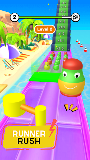 Bottle Rush 3D : Running Game Screenshot 1
