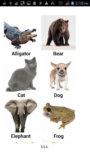 ABC Animal Sounds Screenshot 0