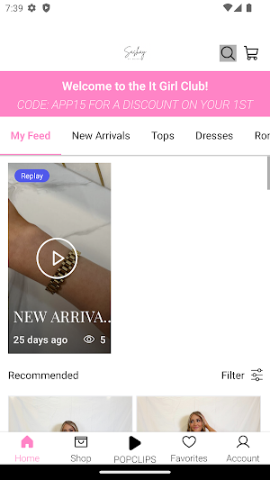 Sashay by Sophia Screenshot 0