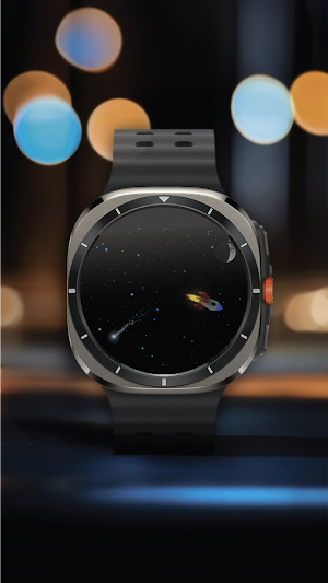 Space Orbit Watch Face Screenshot 3