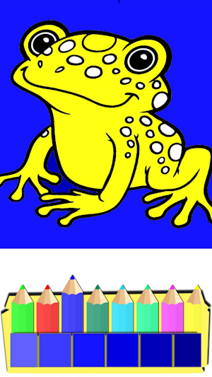 Preschool coloring game Screenshot 0