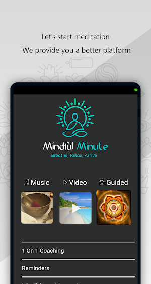 Mindful Minute Screenshot 1