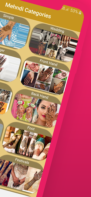 Wedding Mehndi Designs HD 2023 Screenshot 1