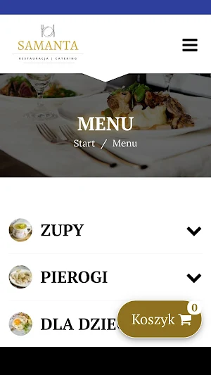 Restauracja Samanta Screenshot 1