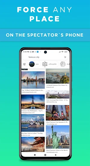 Anyweb 2 - Magic Tricks on the Spectator's phone Screenshot 2