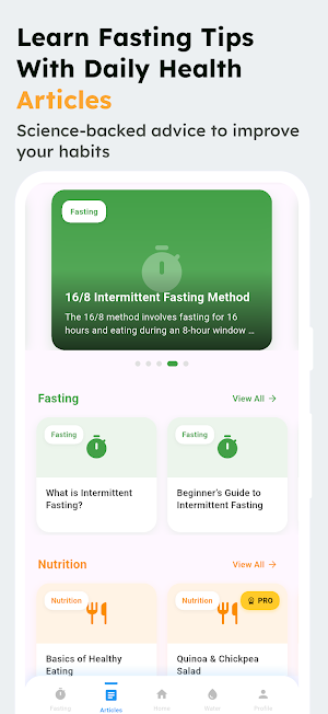 FastUp : Intermittent Fasting Screenshot 2