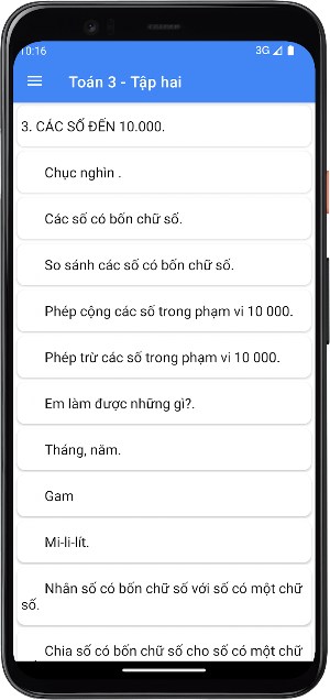Toán Lớp3 - Tập hai Screenshot 3
