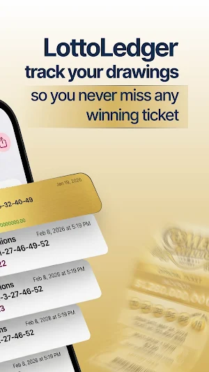 Lotto Ledger Screenshot 3