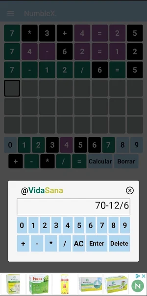 NumBlex: Mathematical Mindset Screenshot 3