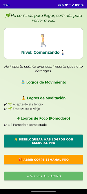 Esencial Caminatas con Sentido Screenshot 0