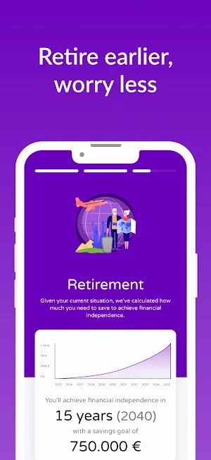 Save & Retire Early - Bloomeo Screenshot 2