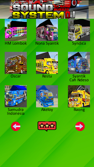 Mod Truck Sound System Dj Game Bussid Screenshot 3