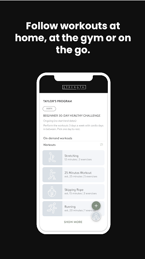 STRENGTH Online Screenshot 2