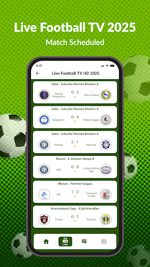 Live Football TV HD 2025 Screenshot 1
