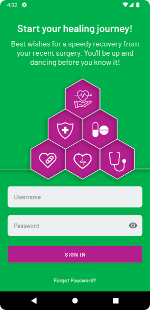 MyHealthPal Patient Screenshot 2