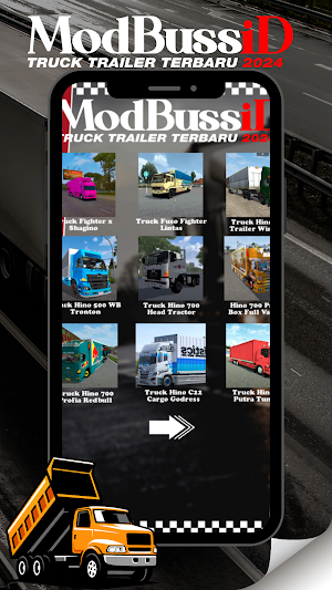Mod Bussid Truck Trailer 2025 Screenshot 1