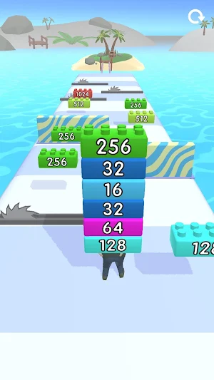 2048 Brick Runner Screenshot 2