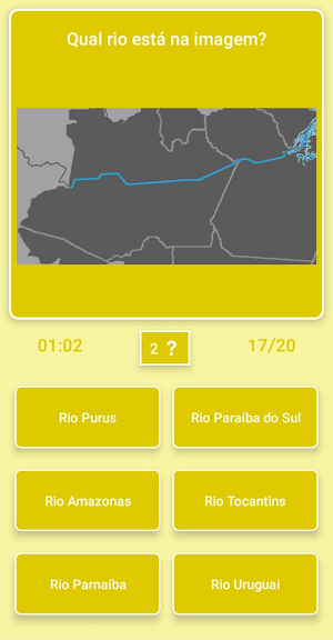 Mapa do Brasil - Quiz Screenshot 3