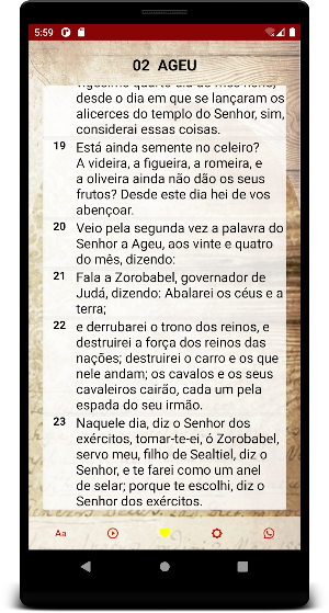 Bíblia Sagrada em português Screenshot 3
