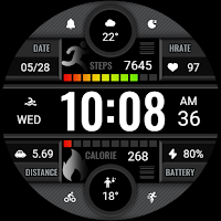 Dark Gray Texture ZKin Watch