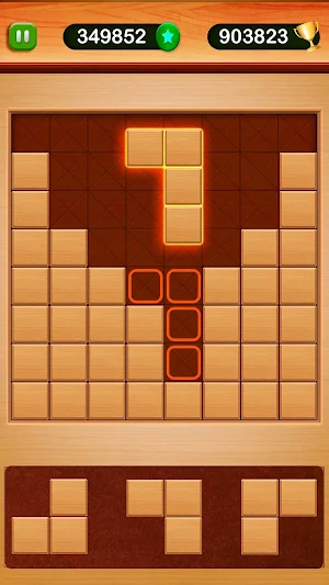 Wood Block Puzzle Legend Screenshot 1