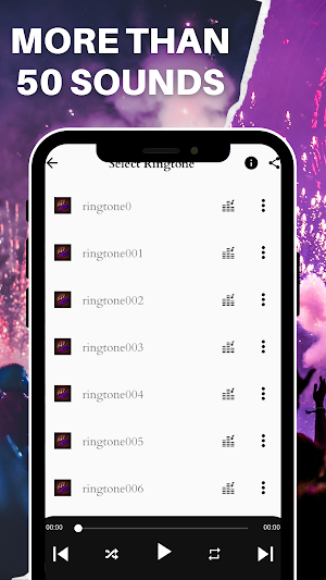 Ringtones hip hop music Screenshot 1