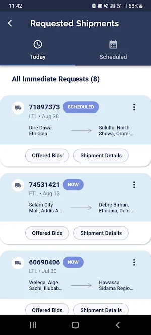 Forward Consignor (አስጫኝ) Screenshot 2