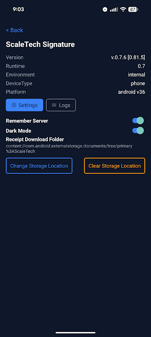 StellarStar Signature Screenshot 1