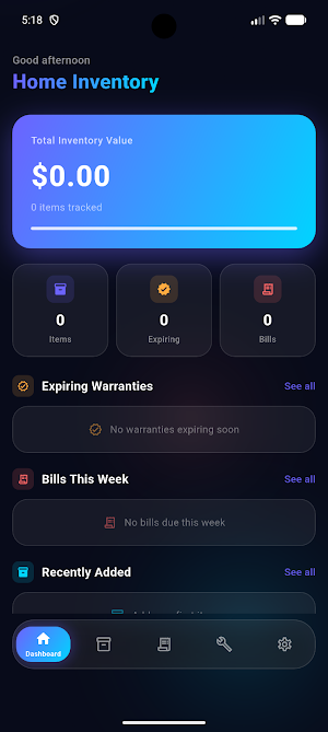 Home Inventory Manager Screenshot 0