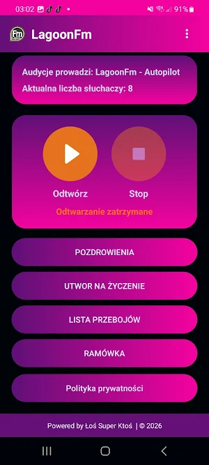 LagoonFm Screenshot 1