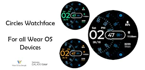 Circles Watchface Wear Os Screenshot 0