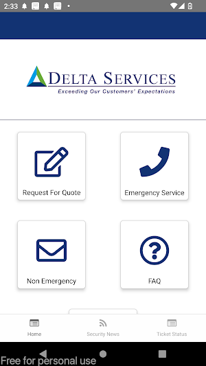 Delta Services Screenshot 0