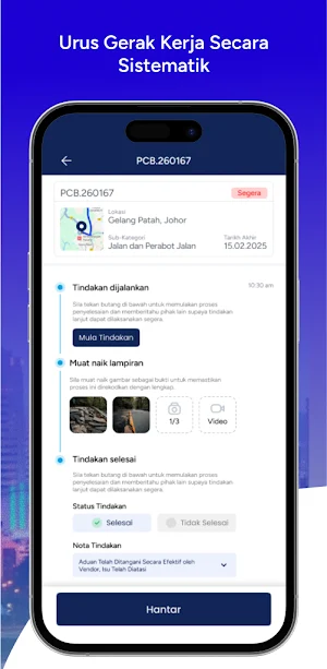MyAduan Johor - Pelaksana Screenshot 2