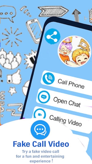 Lankybox Fake Video Call Screenshot 0