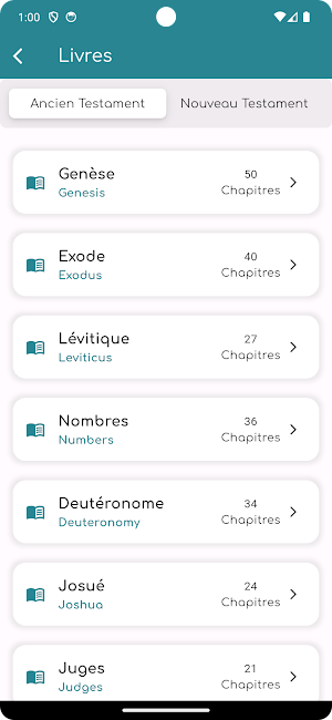 La Bible Darby en français Screenshot 2