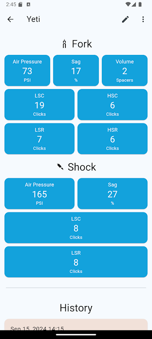 Suspension Setup Screenshot 2