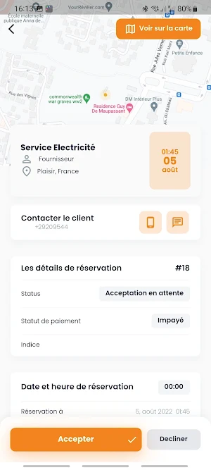 JOB-IN PRO : Prestataire Screenshot 2