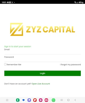 ZYZ Capital CRM Screenshot 2