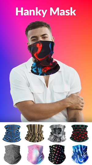 Marshmello Mask Photo Editor Screenshot 3