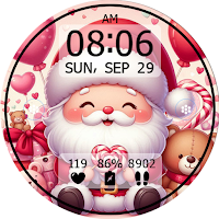 KeyWF52 Santa Claus Watch Face