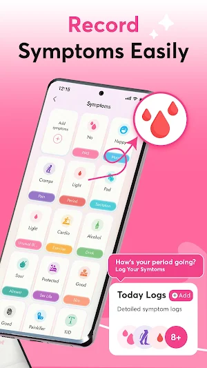 She Ovulation & Period Tracker Screenshot 2