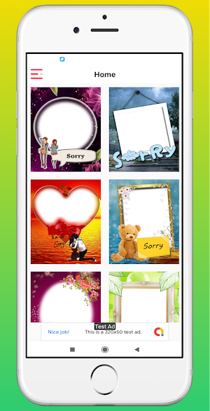 Sorry Photo Frames Screenshot 1