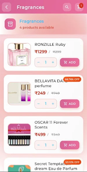 Cosmetic App Screenshot 0