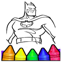 Superhero Coloring Book Games