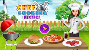 Chef Cooking Kitchen Recipes Screenshot 0