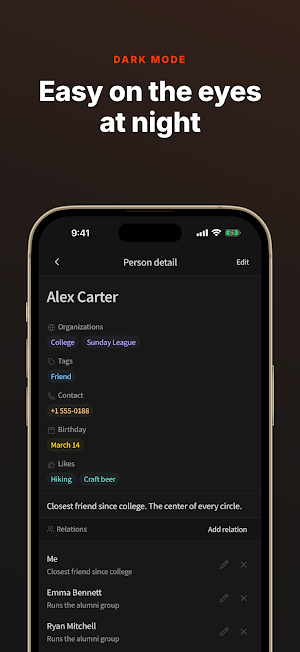 People Record: LinkNote Screenshot 3
