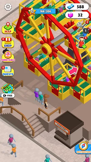 Funny Park : Idle Game Screenshot 2