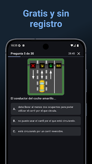 Test DGT Fácil Screenshot 1