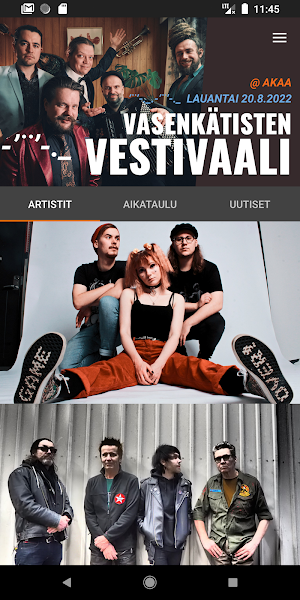 Vasenkätisten Vestivaali Screenshot 0