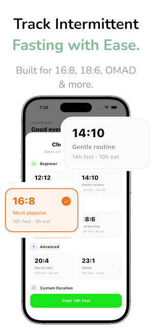 Fastly: Simple Fasting Tracker Screenshot 3